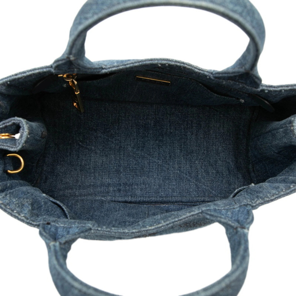 PRADA Blue Shoulder Bag - Picture 4 of 6